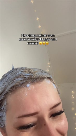 Bleaching Hair from Dark Brown to Blonde Guide