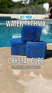 💎 A Crystal-Clear Pool? Too Easy! This Miracle pool sparkling tool does the work for you -just toss a Crystal Cube in your skimmer basket and watch your pool shine 🌟 ✅ Works for up to 4 weeks - set & forget! ✅ Dissolves completely, sending dirt straight to the filter ✅ Safe for all pool types, including cartridge filters One cube treats 50,000L - easy, effective, and Aussie-approved! 💦 Shop our best selling Crystal Cube 3 Pack today: https://mrpoolman.com.au/products/crystal-cube-water-clarif