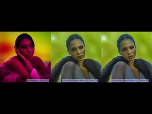 Stable Diffusion loopback saving before vs after color correction