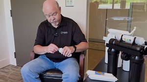 Neo-Pure Inline Granular Activated Carbon Filter, 6x2 Inches, GAC Water Treatment Compatible Replacement Omnipure K2333-KK 3/8" Quick Connect Inline GAC Water Filter