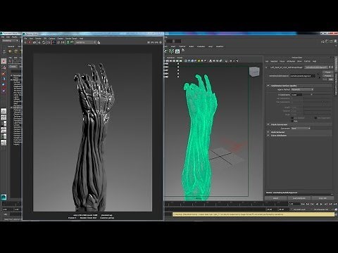 Displacement Mapping in Maya with ZBrush Displacement Maps