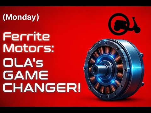 Why Ola Choose Ferrite Synchronous Reluctance Motors 🔧 | Motor Monday Breakdown