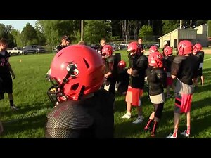 Youth Football Tackling Drills :: Hawk Roll Tackling