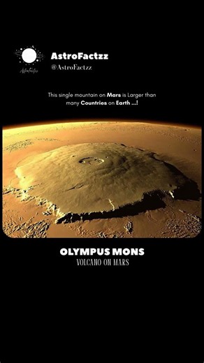 The Tallest Volcano in the Solar System! 🚀🔴