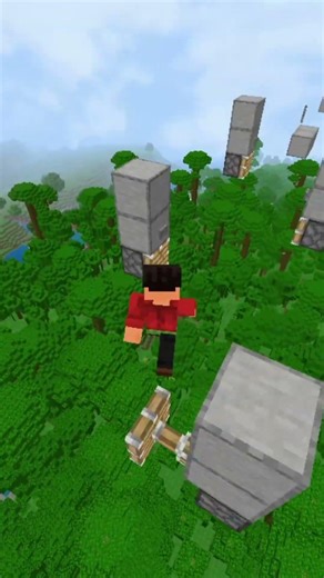 [Minecraft] パルクール初？3人称後方視点で最強パルクールしてやったwwwwwwwwww
