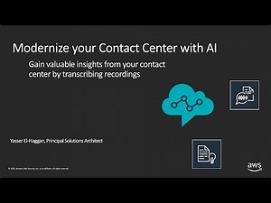 Modernize Your Contact Center with AI: Gain Valuable Insights by Transcribing Recordings