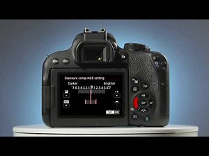 How to set up Exposure Bracketing on a Canon 800D