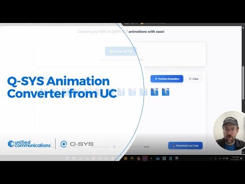 How to Add Animations to Q-SYS Designer