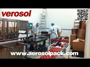 VAA Whipped cream aerosol filling machine