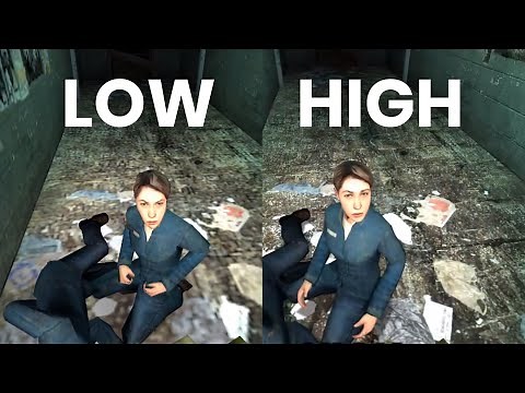 Half-Life 2 - LOW vs ULTRA Graphics Settings Test