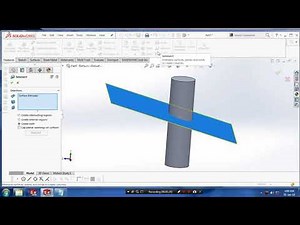 #Intersect feature in solidworks