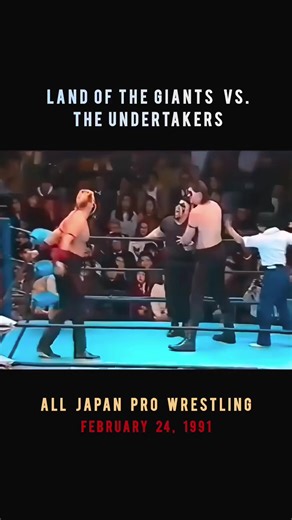 Land of the Giants vs. The Undertakers: All Japan Pro Wrestling