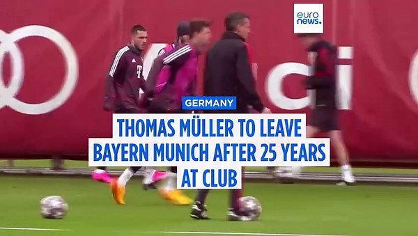 Bundesliga:Thomas Müller to leave Bayern Munich after 25 years at club
