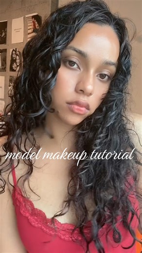 Makeup tutorial as a model #viral #makeup #softglamlook #model #ytshorts #yt #foryou #grwm #brown