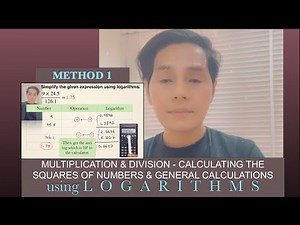 MULTIPLICATION AND DIVISION USING LOGARITHMS