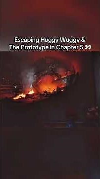 Escaping from Huggy Wuggy & The Prototype 👀