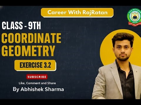 Coordinate Geometry – Class 9 Maths | Exercise 3.2 Solutions | NCERT Class 9 Chapter 3.