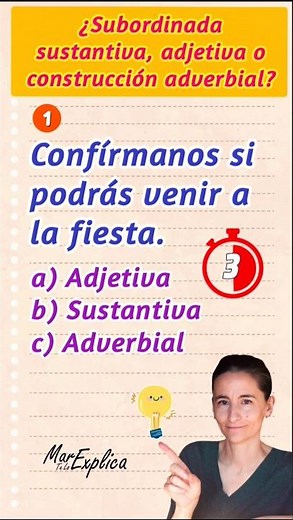 🤔⬆️Is it a NOUN CLAUSE, ADJECTIVE CLAUSE, or ADVERBIAL CLAUSE?⬆️ #eso #evau #spanishlanguage