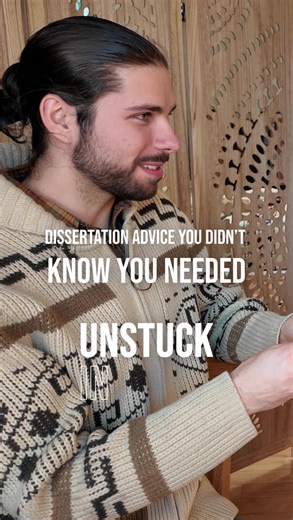 The easiest way to get unstuck in Chapter Three. Chapter Three is not where you get creative. It’s where you follow a recipe. The methodology already exists. Your job is not to invent one. Your job is to choose an appropriate approach and explain how you followed it. When students get stuck, it’s usually because they’re treating Chapter Three like Chapter One. If you can describe your study step by step, clearly and honestly, you’re doing it right. Think of it like cooking, you didn’t create the