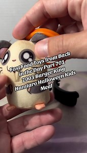 Hamtaro!! Fast Food Toys from Back in the Day Part 701 2003 Burger King Hamtaro Halloween Kids Meal #hamtaro #Halloween #retrotoys #burgerking #backintheday #2000snostalgia #2000skids #spookyseason | CPJ Collectibles