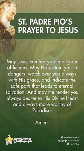 MAY 24, 2024 I Let us Pray! | Parish and National Shrine of Saint Padre Pio