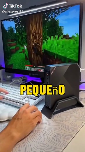 MINI PC GAMING🎮😎 #minipc #minipcgamer #blackview #tinypc #aliexpress #productostopaliexpress #TechTok #gametok #blackviewminipc #amazonfinds #blackviewmp200 #pc #pcgamer #Gaming