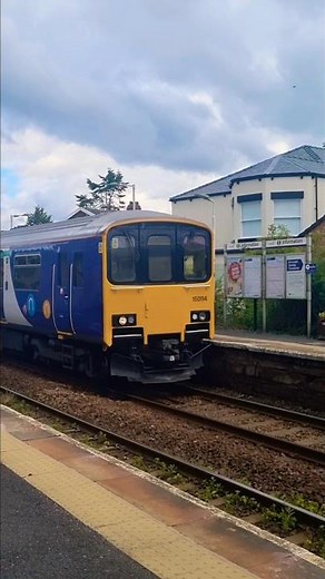 Northern class 150 arrives at Parbold #trainjourneys