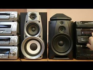 Technics SA-EH590 vs. Sony HCD-H881 sound test