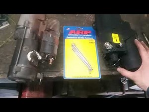 Best starter for your diesel truck. Comparing power master with part store starter.