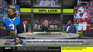 760K views · 14K reactions | ESPN’s Dan Orlovsky praying for Damar Hamlin on NFL LIVE. Beautiful words of empathy, hope and love. #PrayForDamarHamlin Video courtesy of ESPN www.sportsspectrum.com | Sports Spectrum | Facebook