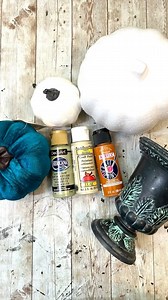 It's Thrifty Thursday! Let's make a Fall Topiary DIY #thriftythursday | Creating Through Chaos