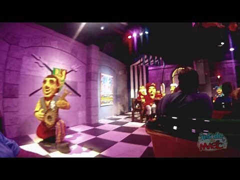 The Dragon roller coaster dark ride full POV at LEGOLAND Florida