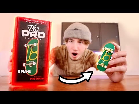 I Bought The TECH DECK PRO SERIES FINGERBOARD