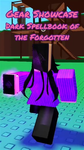 DARK SPELLBOOK OF THE FORGOTTEN - GEAR SHOWCASE!!! #retro #roblox #gear