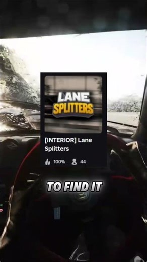 Try this game, Name: Lane Splitters #roblox #driving