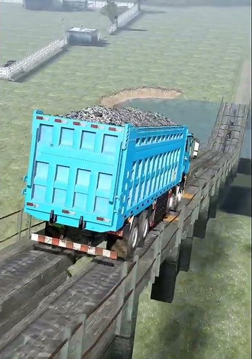Enjoy Quick Play New User Redemption Code zxcvbn A blue truck piled high with gravel was found