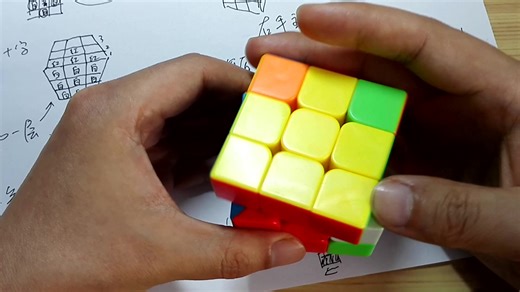 三阶魔方超详细入门教程，保证学会8：复原第三层