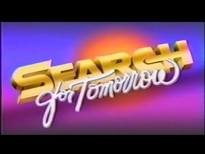Search For Tomorrow test opening credits Aug 13,1985 with Feb 1986 theme
