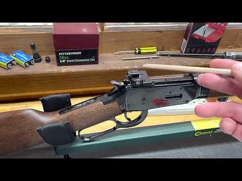 Installing Williams reciever sight on Winchester 94 Trails End 38-55