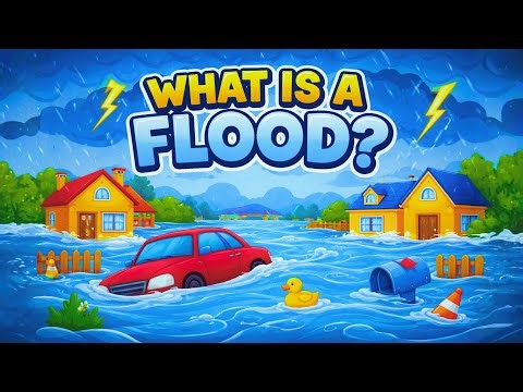 What Is a Flood? 🌊 | Natural Disasters Explained for Kids