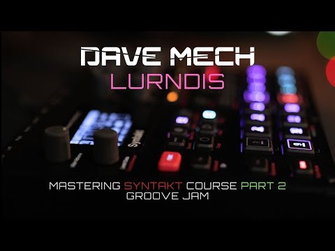 Deep Dub techno // 100% Syntakt // Mastering Syntakt Course part 2 groove