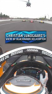 565K views · 7.2K reactions | Christian Lundgaard had a great view of the #Indy500 pace lap for America with the 160th Special Operations Aviation Regiment. | INDYCAR on FOX | Facebook