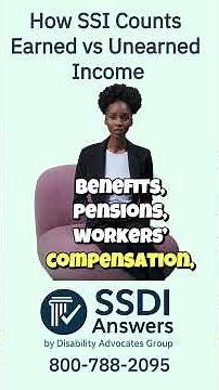 How SSI Counts Earned vs Unearned Income
