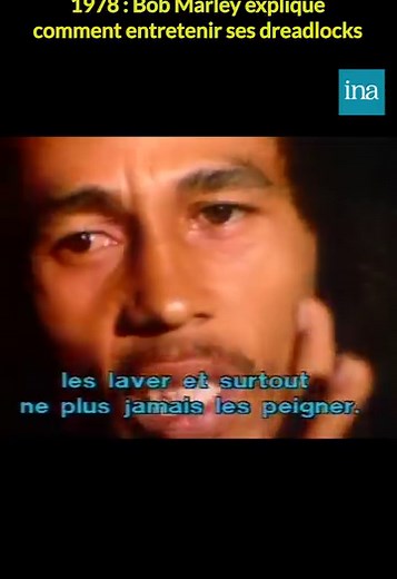 1978 : comment entretenir ses dreadlocks, selon Bob Marley | INA