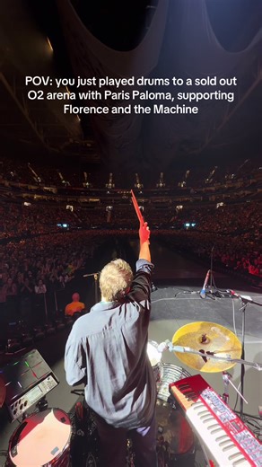 Played the O2 arena with @Paris Paloma eeeeeee