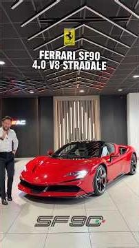 An exceptional Ferrari SF90 🔥💥2021 70 Ferrari SF90 4.0 V8 Stradale