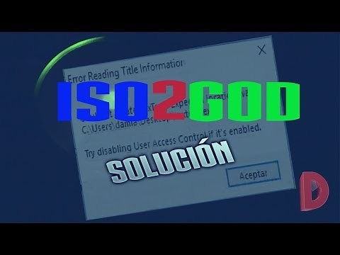 Iso2God solución error no abre iso y como convertir iso a god