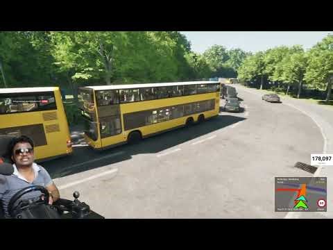 New Update New Map Top best game THE BUS Ultra Graphics with Steering Logitech G29 PC Game Part2
