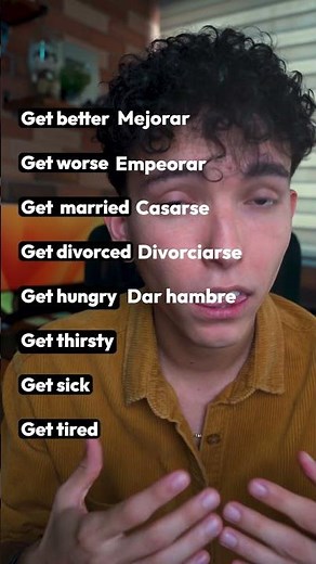 GET has 50 Spanish translations‼️🤯 Comment “GET” to receive a list of 50 verbs with GET in Spanish.