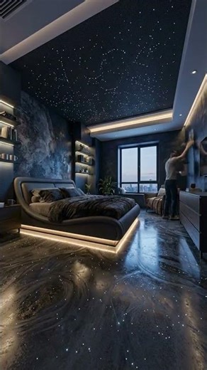 From an Old Room to a Space Bedroom #dreammakersstudio #interiordesign #designinspiration